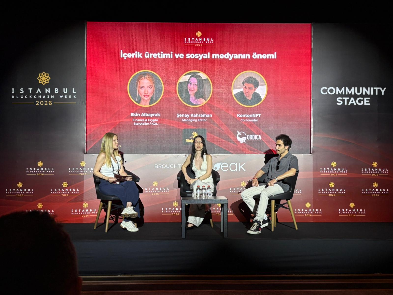 Istanbul Blockchain Week, Ekin Albayrak